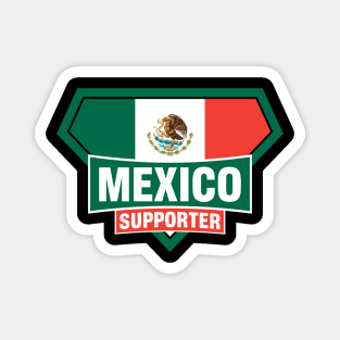 Mexico Super Flag Supporter Magnet