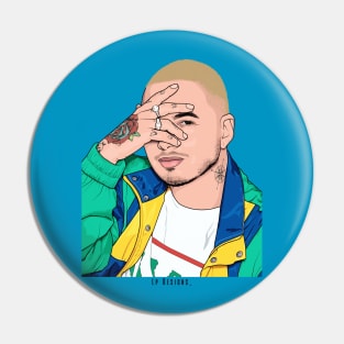 J Balvin Pin