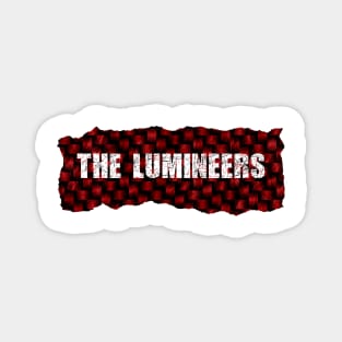 The Lumineers Ripped Flannel Magnet