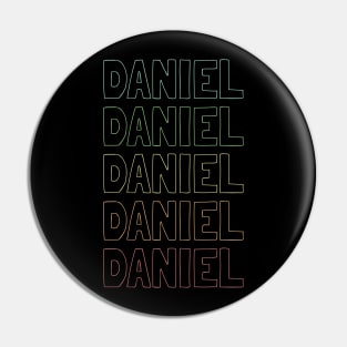 Daniel Name Pattern Pin