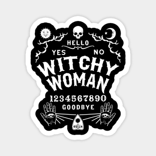 Witchy Woman Wiccan Ouija Board Magnet