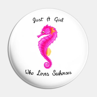 Cute Seahorse Pin