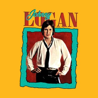 Johnny Logan 80s Aesthetic Fan Gift Design T-Shirt