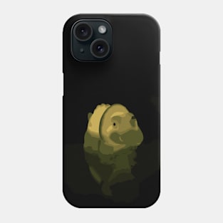 fluorescent dino Phone Case