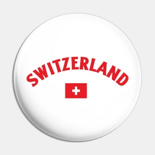 Switzerland Flag Pin