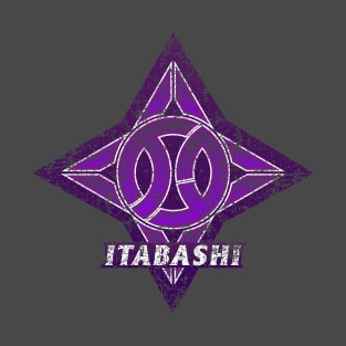 Itabashi Ward of Tokyo Japanese Symbol Distressed T-Shirt