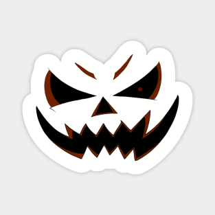 Pumpkin face Halloween Magnet