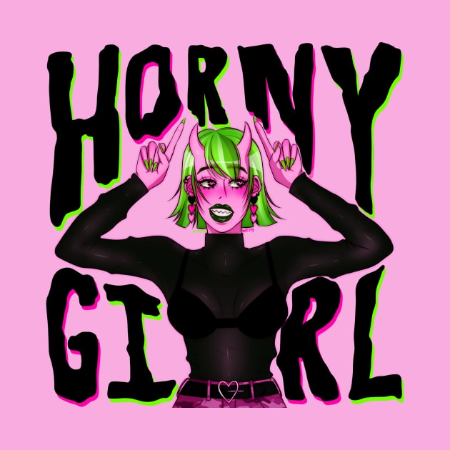 Horny Girl by artssybetssy