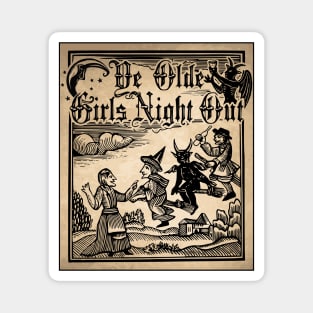 Girls Night Out Magnet