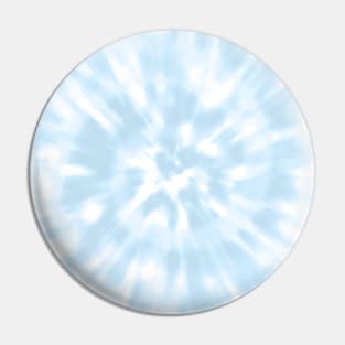 Light Blue Tie Dye - Pastel Blue Pin