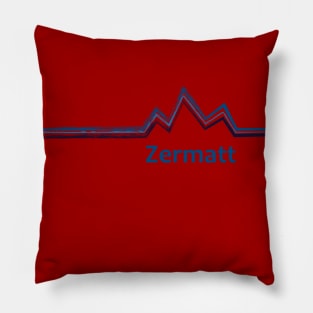 zermatt switzerland Pillow