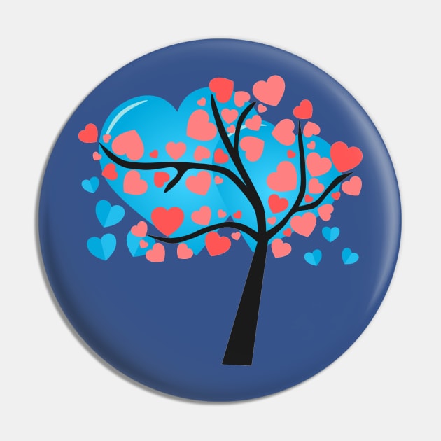 Love Tree Pin by ShubShank