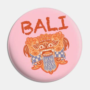 Barong Bali - Summer Holiday Funny Pin