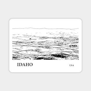 Idaho USA Magnet