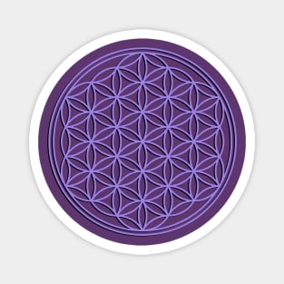 Sacred Geometry - Flower Of Life - Symbol 2 Magnet