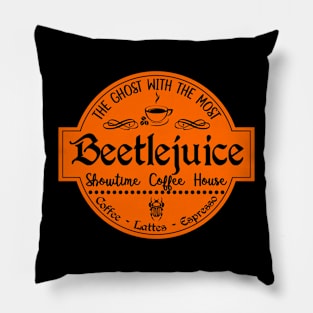 Beetlejuice Coffee Pillow