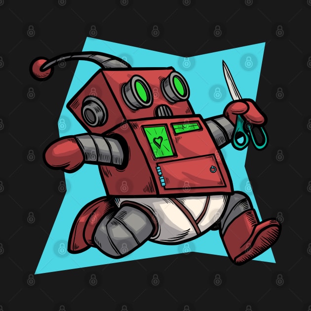 Danger Bot by richardsondesignsyyc