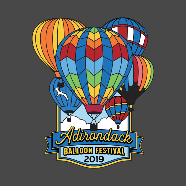 2019 Adirondack Balloon Festival Logo by ADKBF