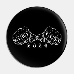 Knuckles (Widefest 2024) (Dark) Pin