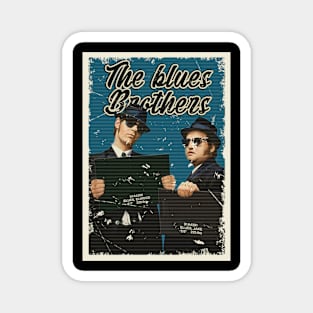 Vintage The Blues Brothers Magnet