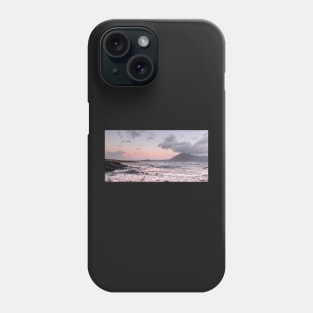 Sunrise, Moon Setting Phone Case