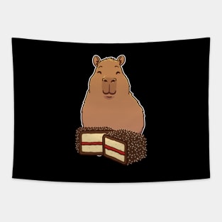 Capybara Lamington Tapestry