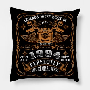 Legends Born In May 1994 27th Birthday Gift Pillow