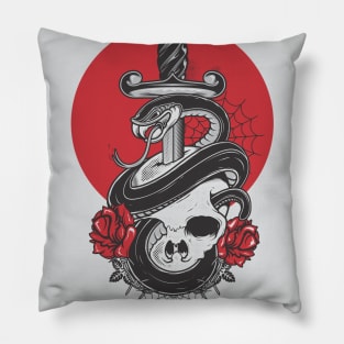 lovers till death Pillow