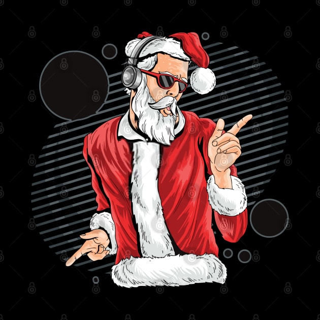 Santa Claus Music by AdeShirts