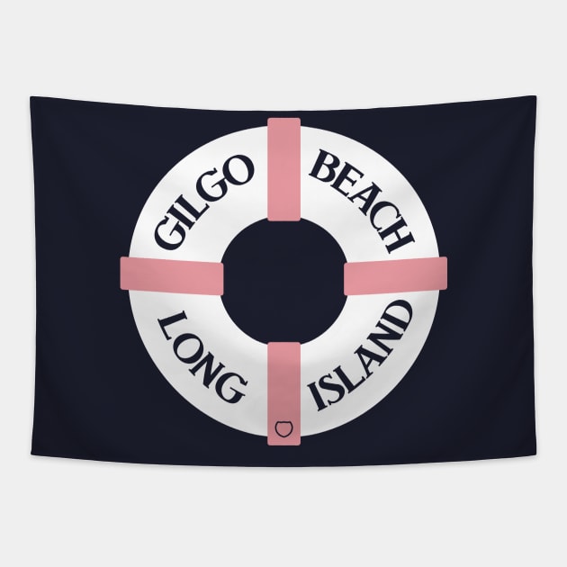 Gilgo Beach Lifesaver Tapestry by Off Peak Co.