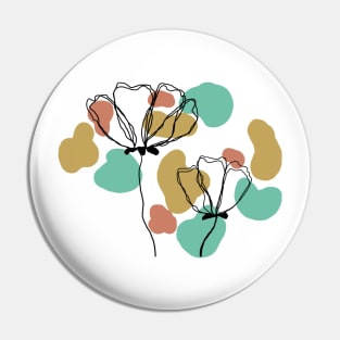 Boho Flower Pin