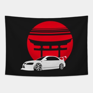 mitsubishi evolution.jdm kings Tapestry