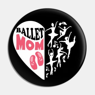 Ballet Mom Womens Love Ballet Dancer Gift for ballet mom Ballerina Pin