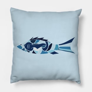 Ocean Blue Pillow