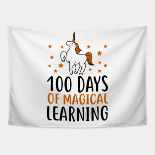 100 Days Of School Cute T-shirt Tapestry