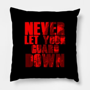 Zombie Undead Lover Scary Horror Slogan Pillow