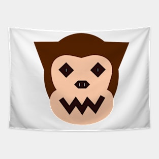 Monkey Troll Brown Tapestry