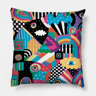 Rainbow Dreams Pillow