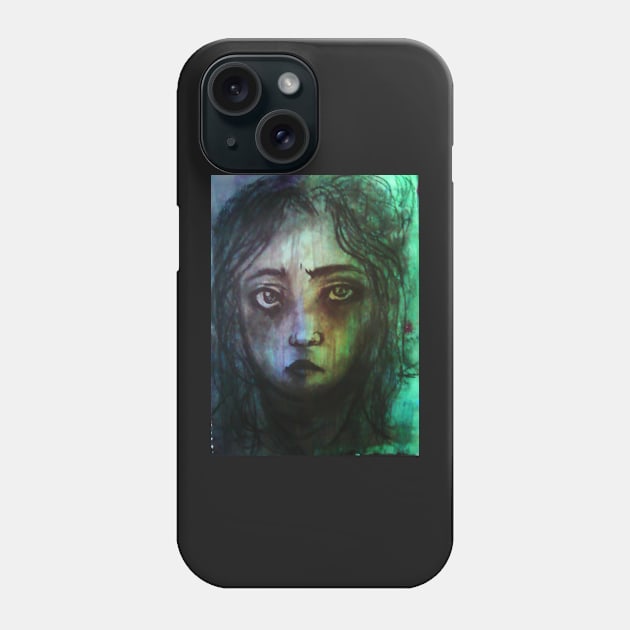 Unrecognizable (Portrait) Phone Case by YaebaArts