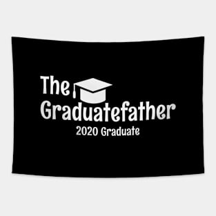 Phd graduation father saying gift Tapestry