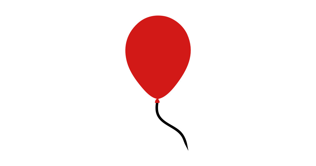 Red Balloon Emoji Red Balloon Posters and Art Prints TeePublic
