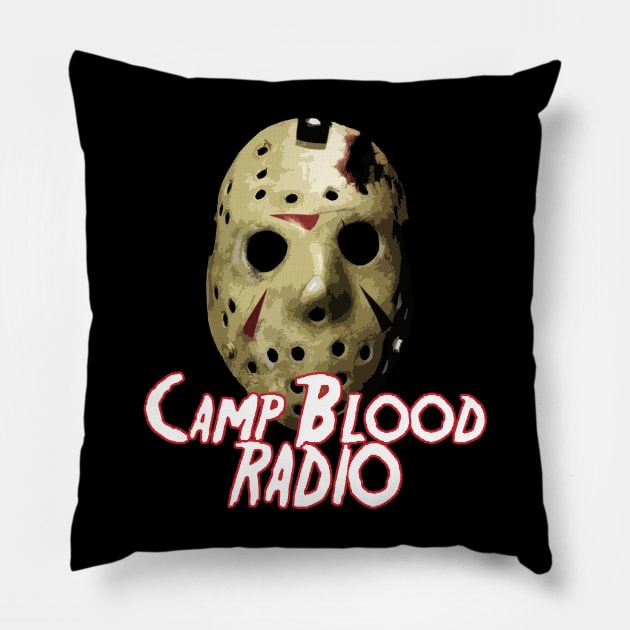 Camp Blood Radio Pillow by Camp Blood Radio