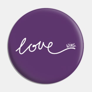 love wins #lovewins, lgbtq, love is love shirt Pin