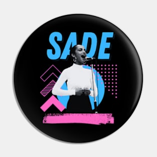 Sade Adu Vintage 80s 90s Pin