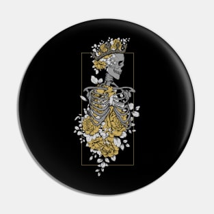 The Empress Skeleton Pin