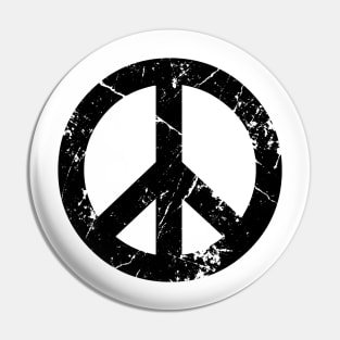 Peace Grunge (white shirt) Pin