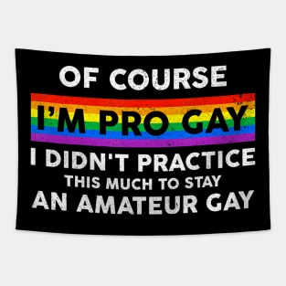 Pro Gay Pride Awareness Lgbt Rainbow Tapestry