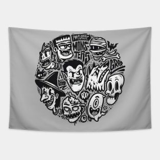 Classic Monsters V1 Tapestry