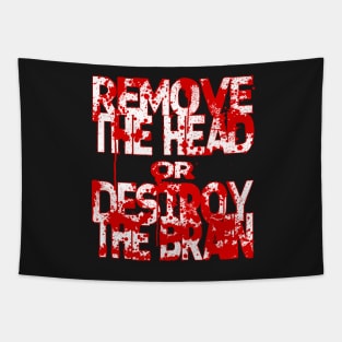 How to Get rid of Zombies Tapestry