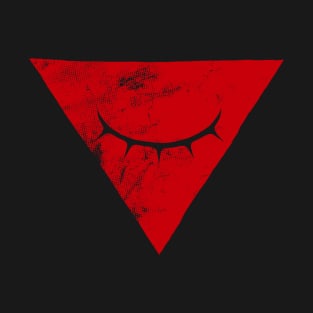 Solid Red Unseeing Eye T-Shirt